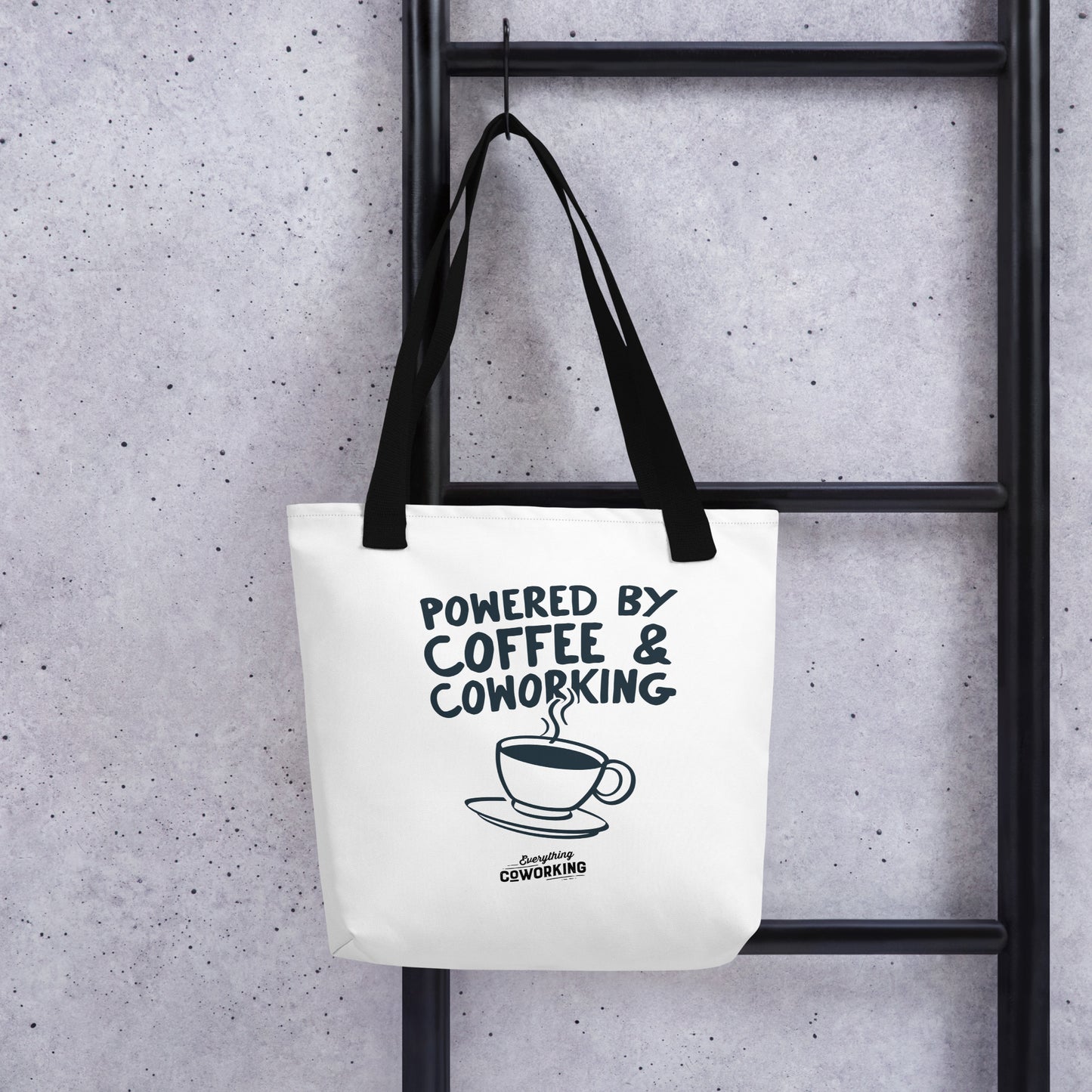Tote Bag - Powered By Coffee And Coworking