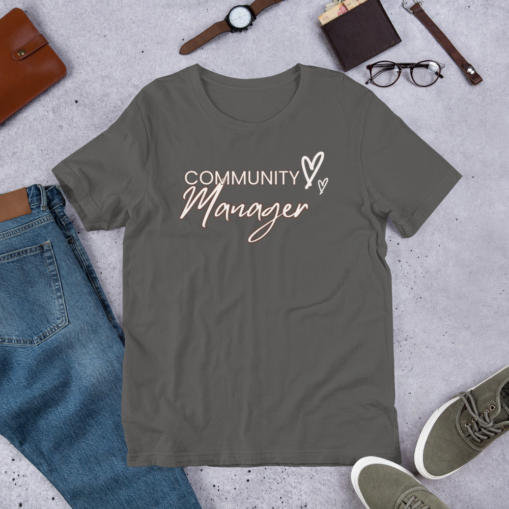 T-shirt - Community Manager Unisex