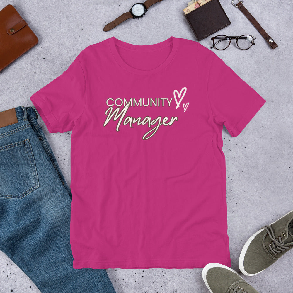 T-shirt - Community Manager Unisex