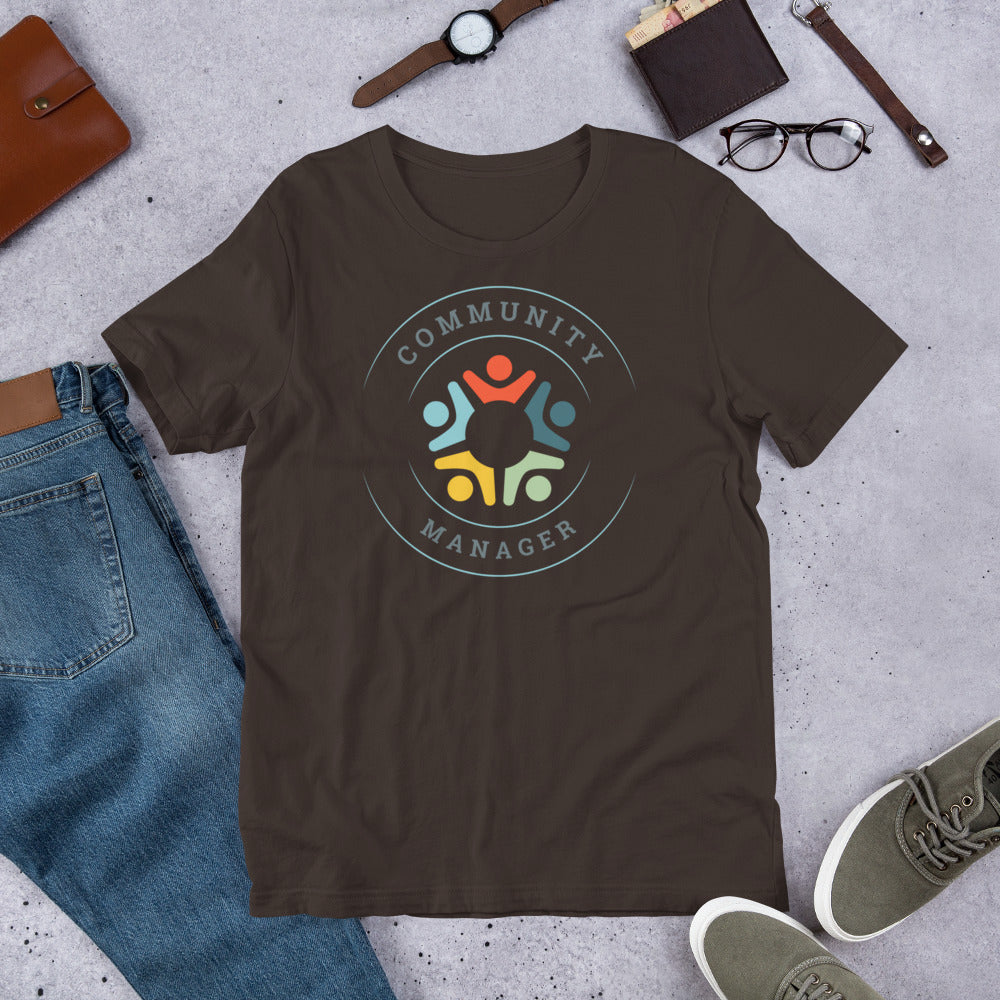 T-shirt - Community Manager Circle Unisex