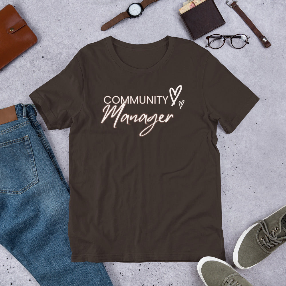 T-shirt - Community Manager Unisex