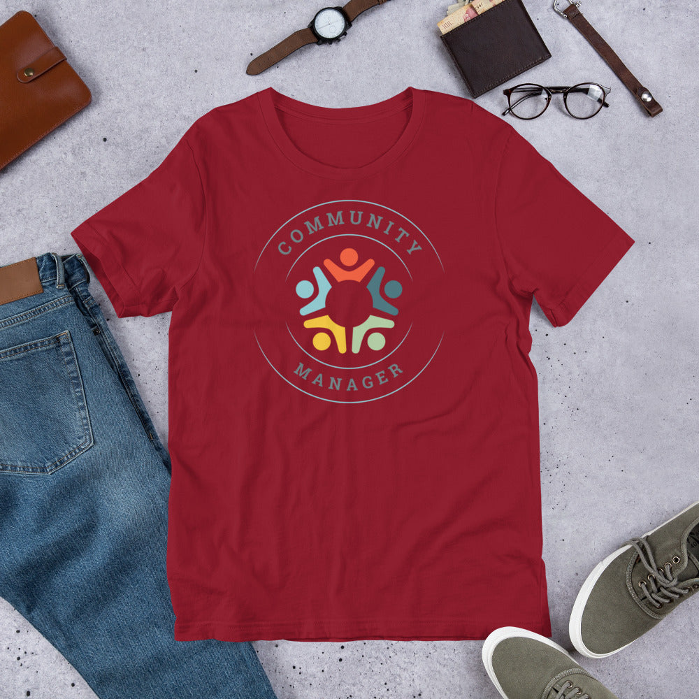 T-shirt - Community Manager Circle Unisex