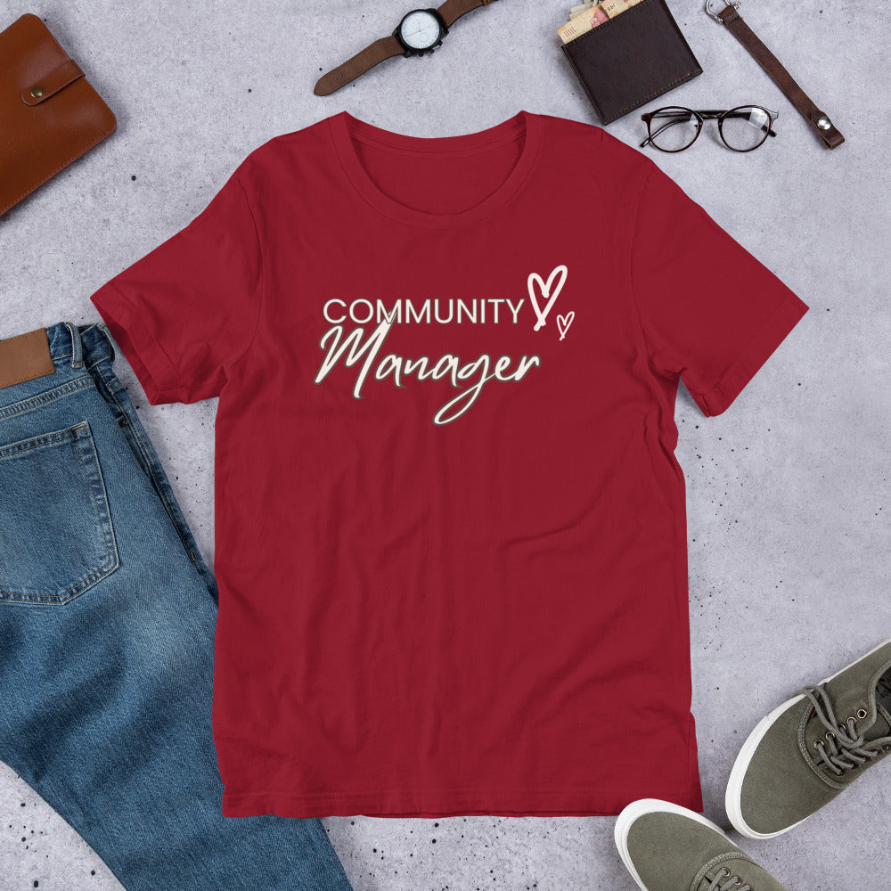 T-shirt - Community Manager Unisex