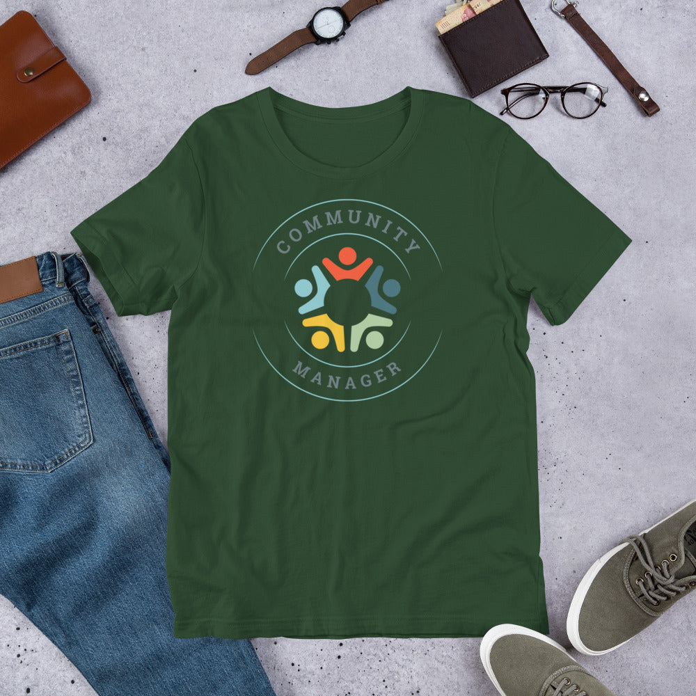 T-shirt - Community Manager Circle Unisex