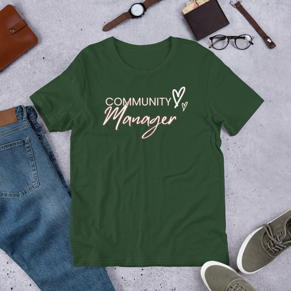 T-shirt - Community Manager Unisex