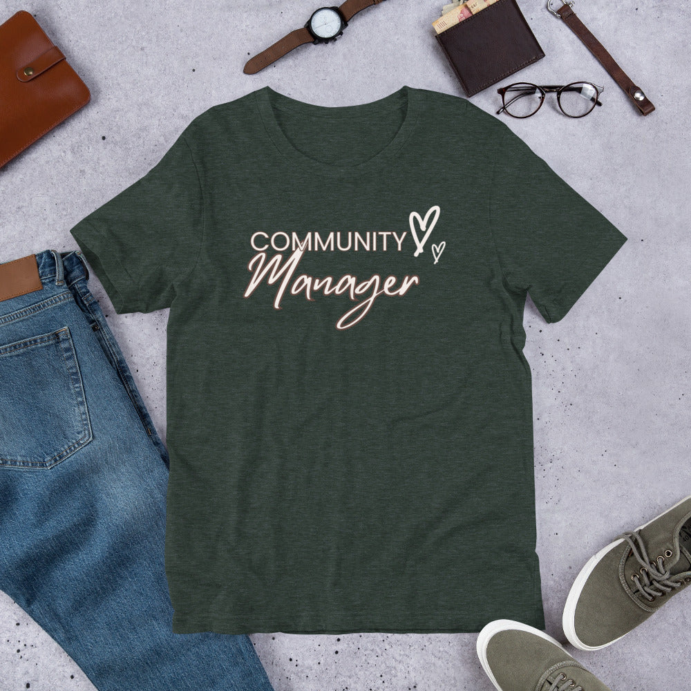 T-shirt - Community Manager Unisex