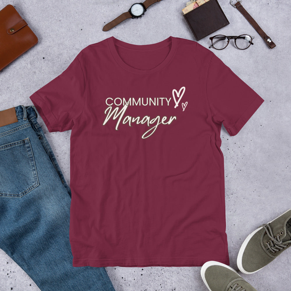 T-shirt - Community Manager Unisex