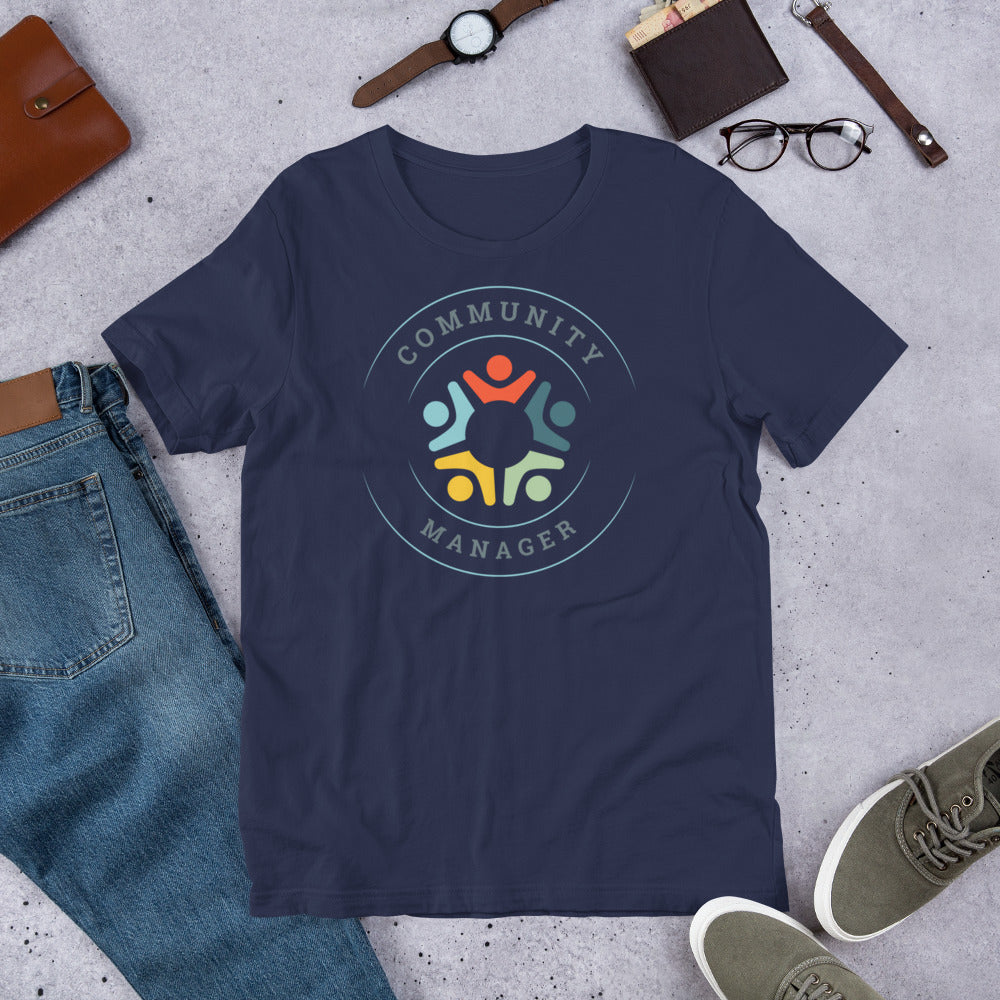 T-shirt - Community Manager Circle Unisex