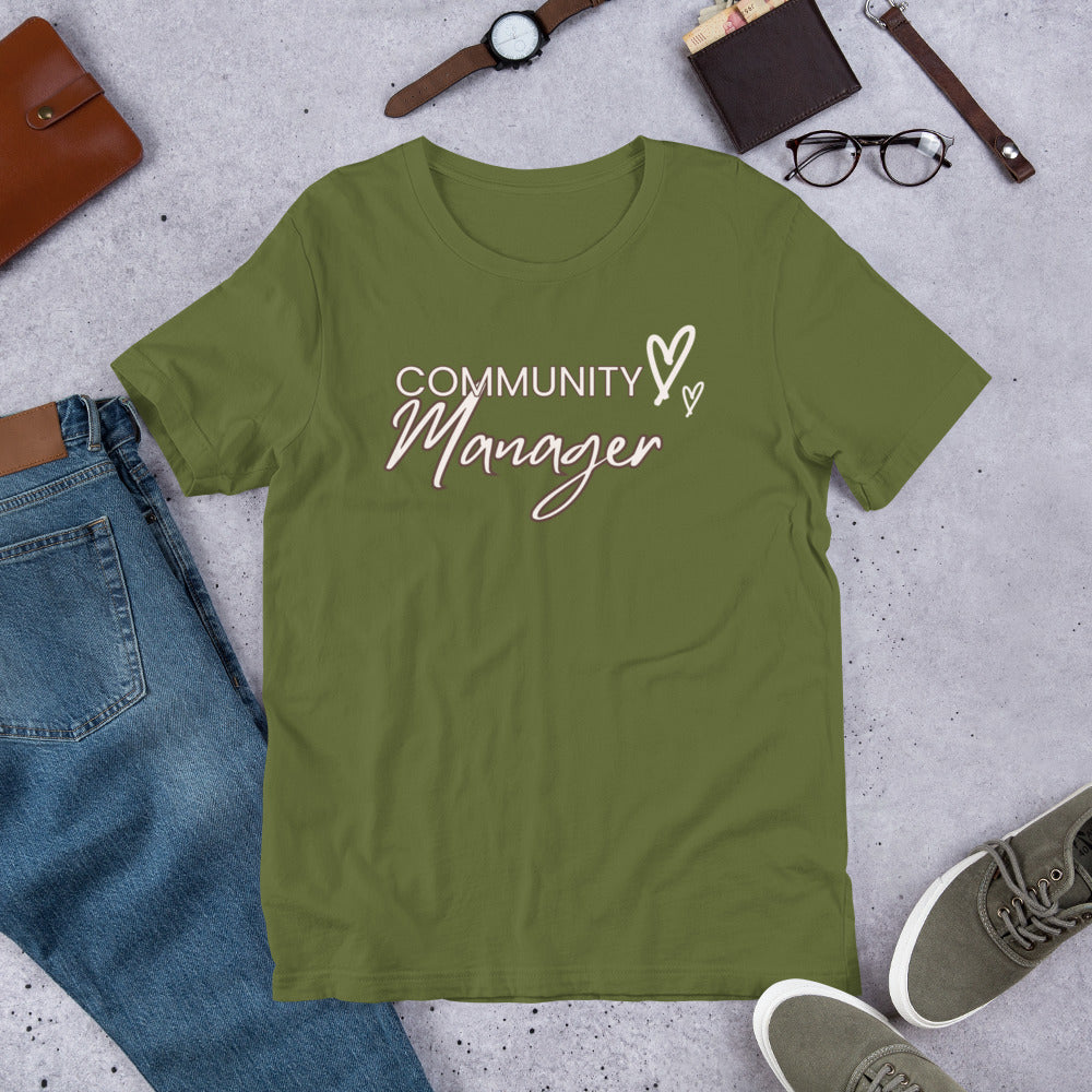 T-shirt - Community Manager Unisex
