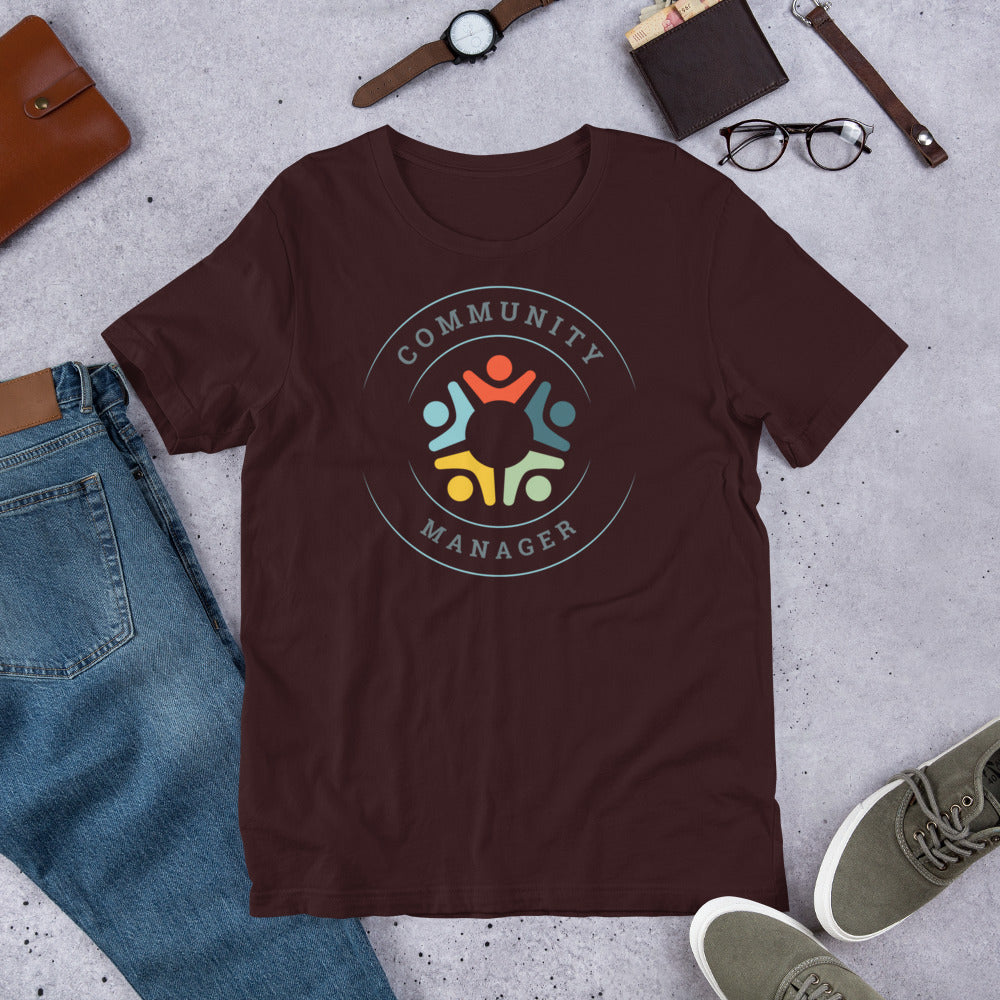 T-shirt - Community Manager Circle Unisex