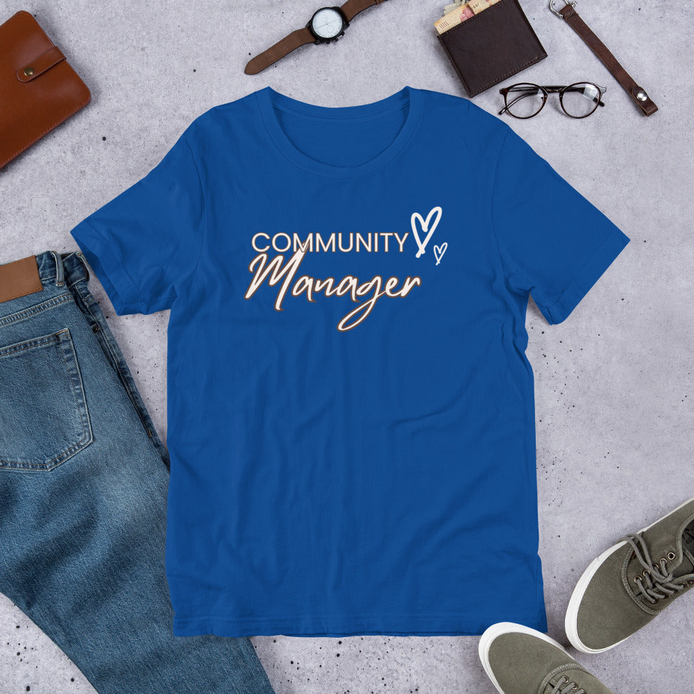 T-shirt - Community Manager Unisex