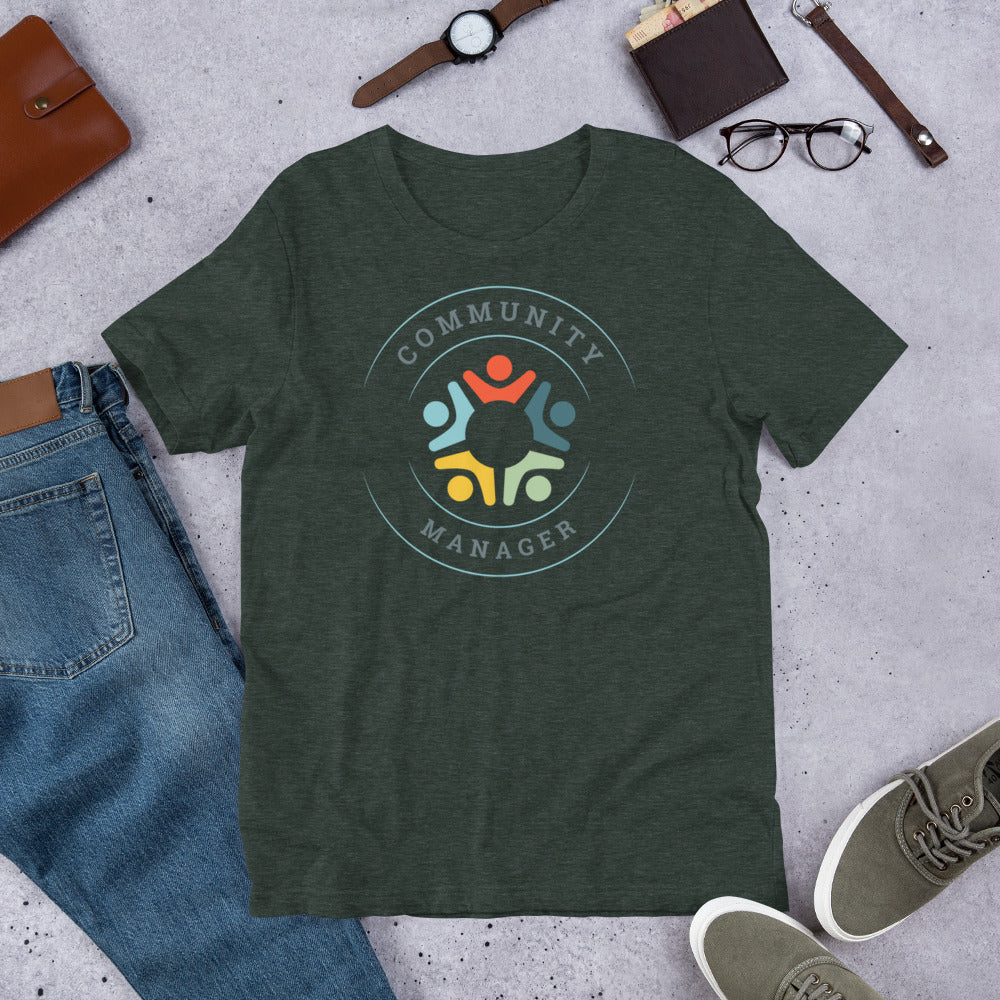 T-shirt - Community Manager Circle Unisex