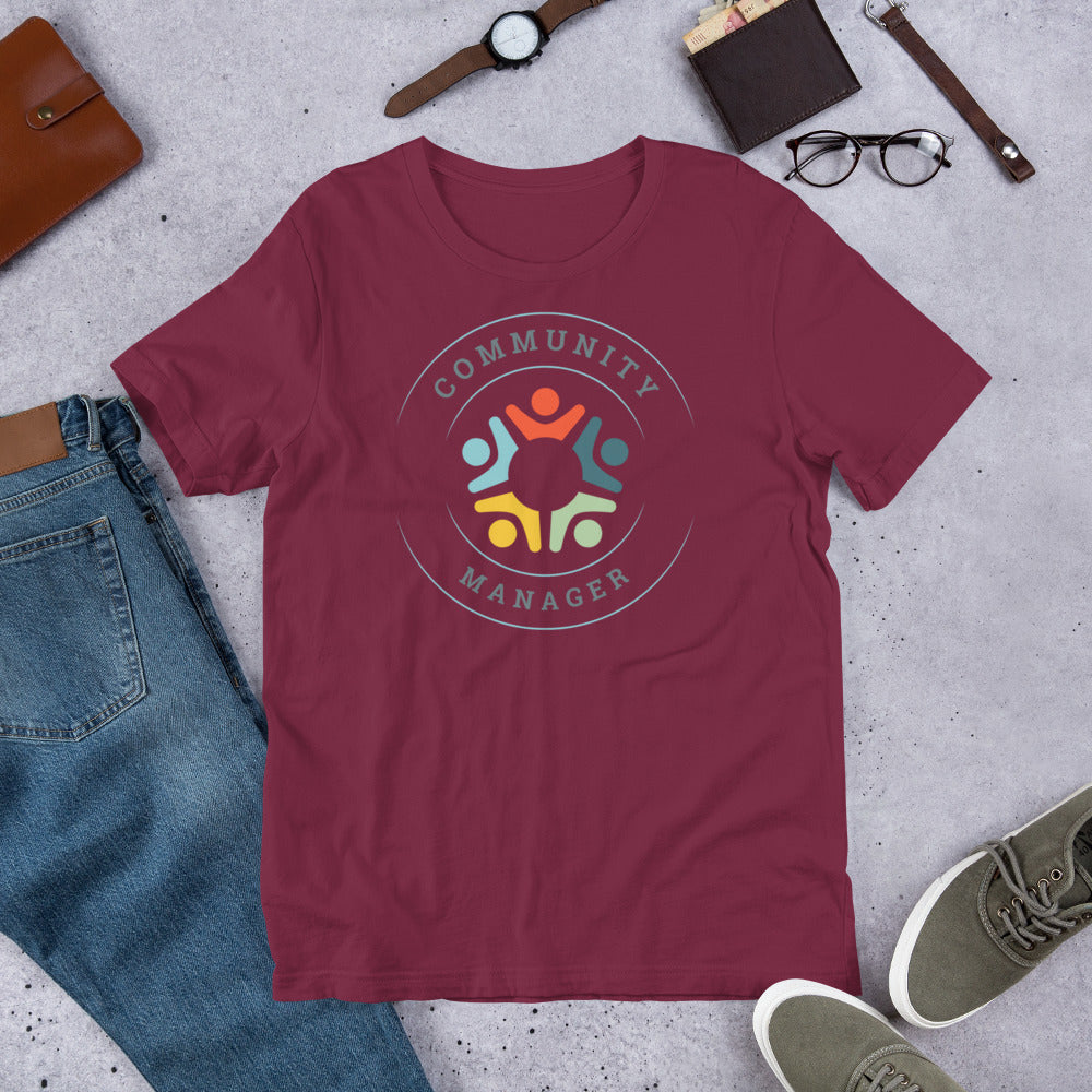 T-shirt - Community Manager Circle Unisex