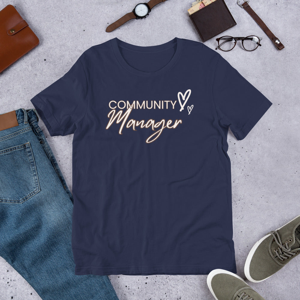 T-shirt - Community Manager Unisex